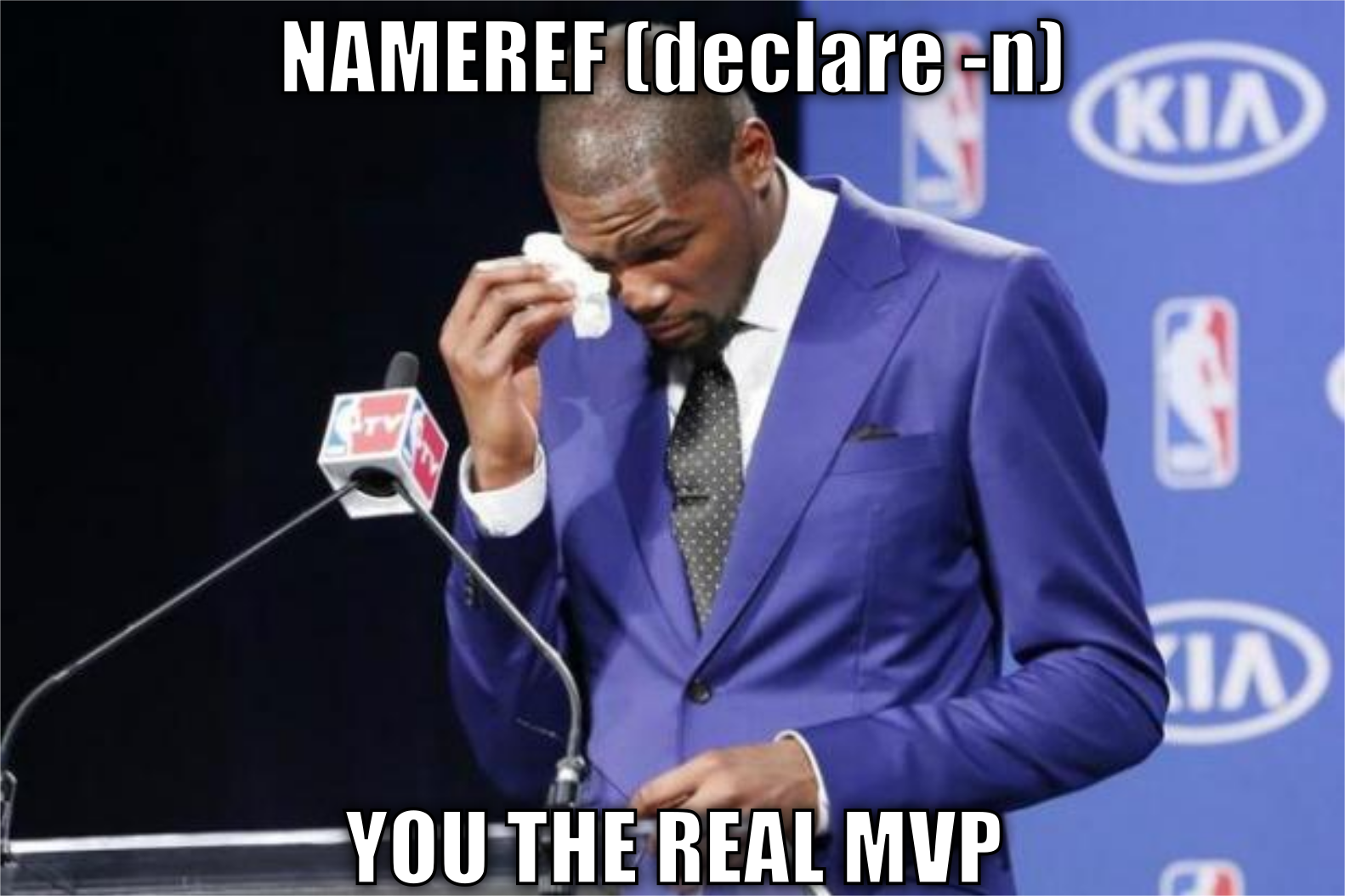 Nameref (declare -n), You the real MVP.